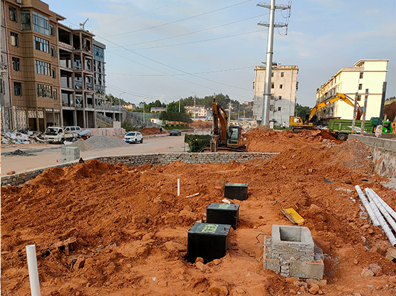 湖北恩施污水處理設備安裝現場
